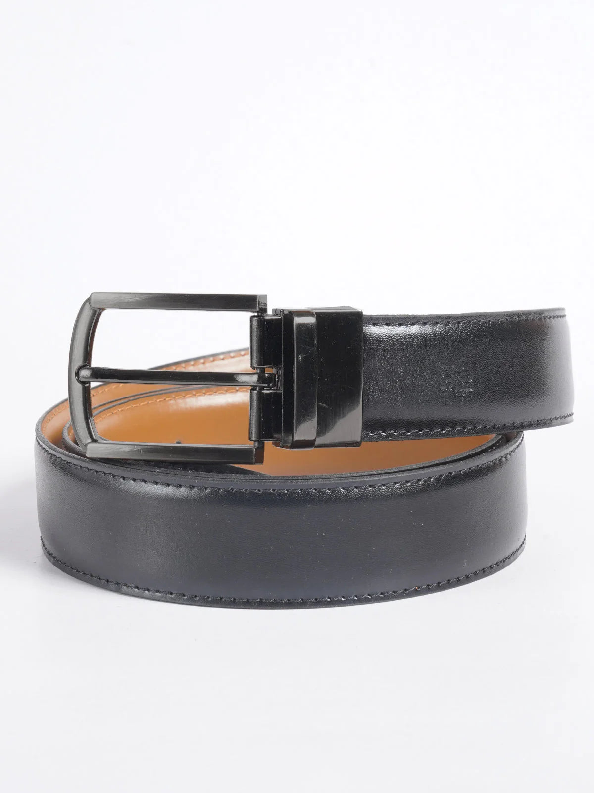 Light Brown & Black Reversible Leather Belt (BELT-810)