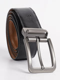 Light Brown & Black Reversible Leather Belt (BELT-811)