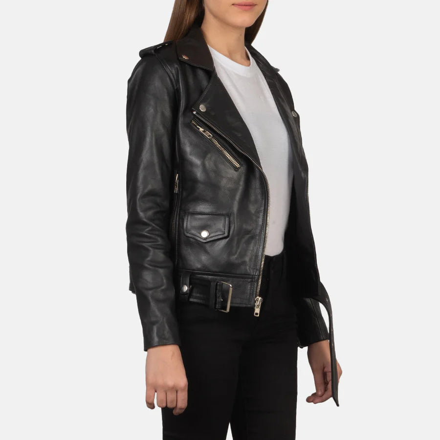 Women_s_Alison_Black_Leather_Biker_Jacket_Close-Up