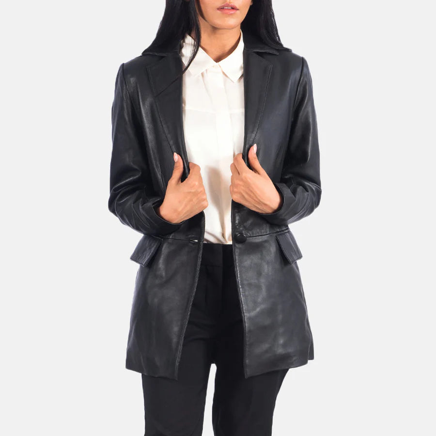 Women_s_Marilyn_Black_Leather_Blazer