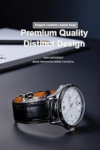 Croco Design Leather Watch Bands for Men Women,Quick Release Strap with Butterfly