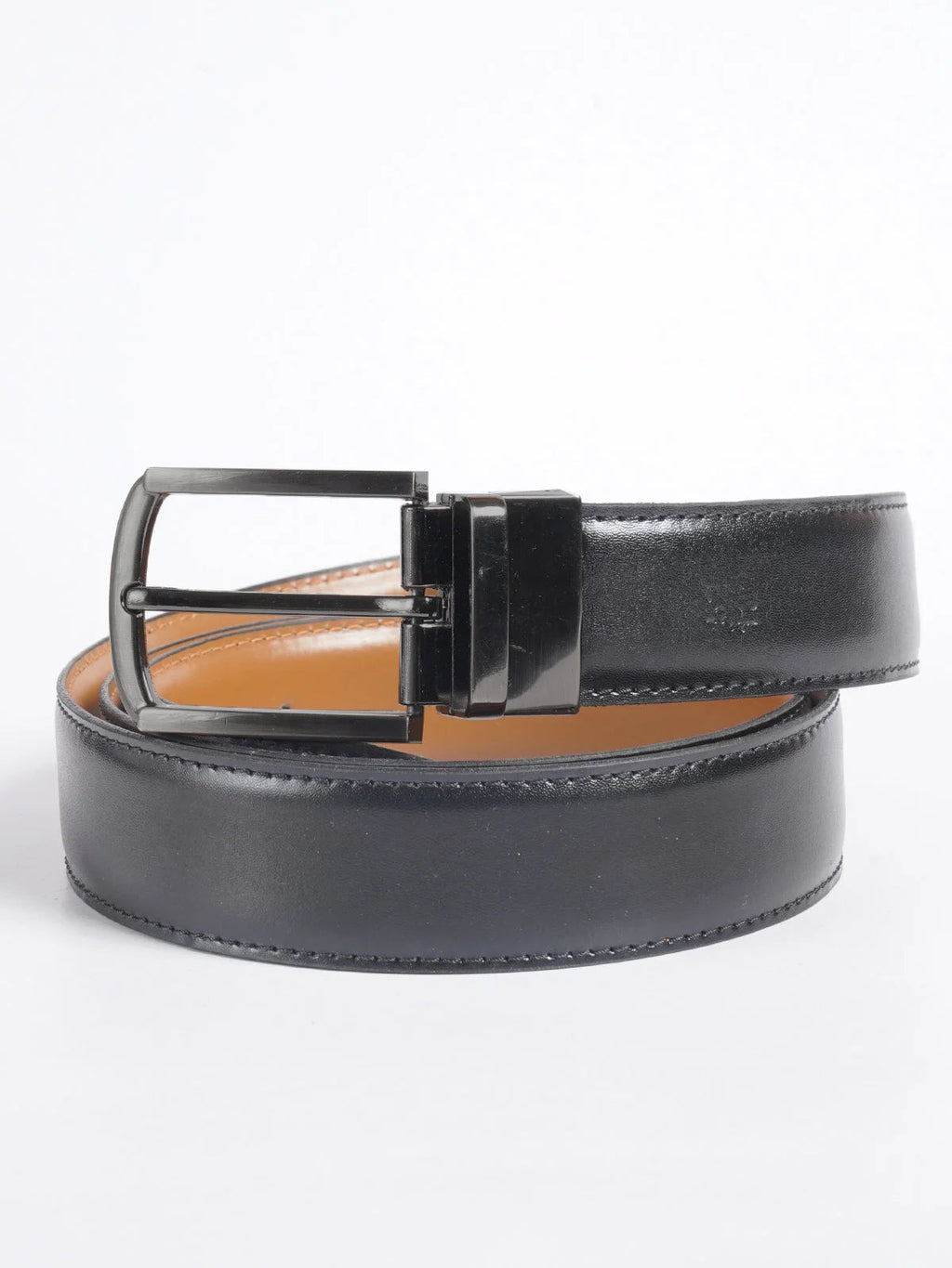 Light Brown & Black Reversible Leather Belt (BELT-810)