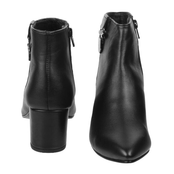 Women Black Party Boots - Image 4