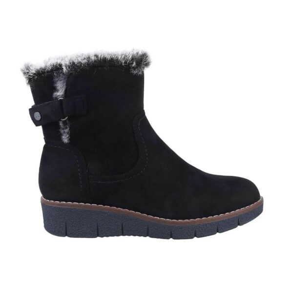 Women Black Party Boots - Image 7