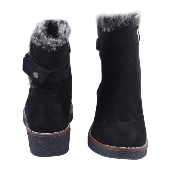 Women Black Party Boots - Image 3