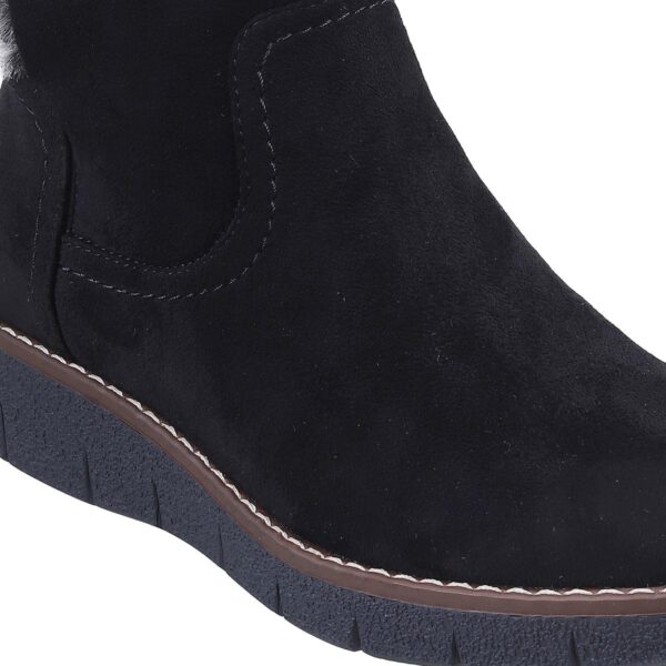 Women Black Party Boots - Image 2