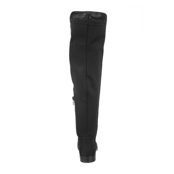 Women Black Party Boots - Image 7
