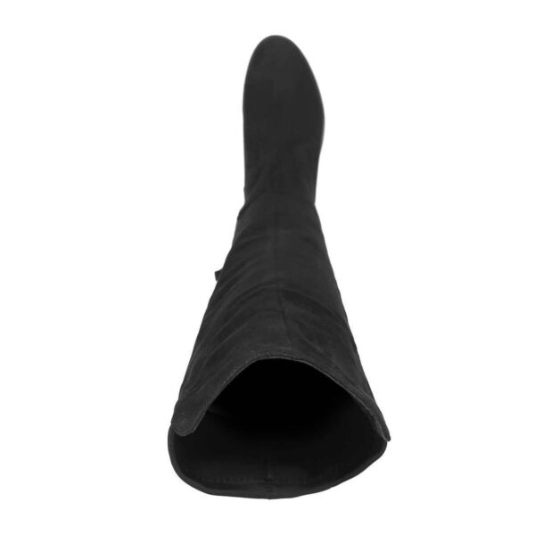 Women Black Party Boots - Image 5