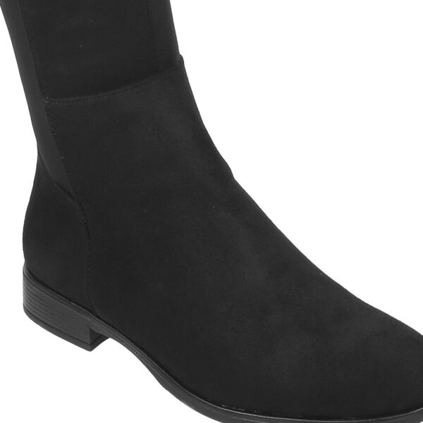 Women Black Party Boots - Image 2