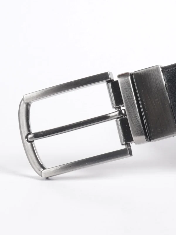 Light Brown & Black Reversible Leather Belt (BELT-810) - Image 3