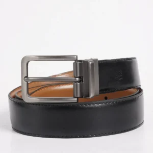 Light Brown & Black Reversible Leather Belt (BELT-811)