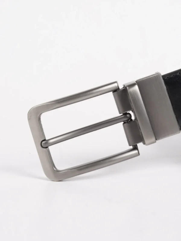 Light Brown & Black Reversible Leather Belt (BELT-811) - Image 3