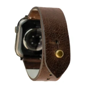 Vintage Brown Apple Watch Strap - Pure Leather Strap